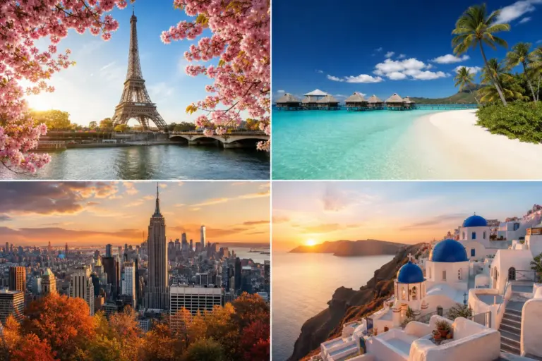 Best Time to Visit Major Holiday Destinations